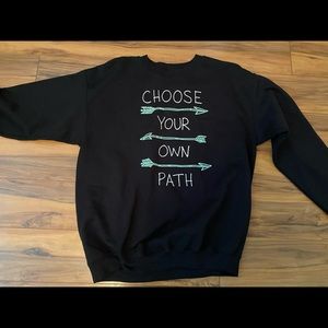 Large sweatshirt